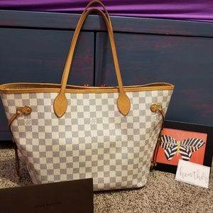Louis Vuitton Neverfull MM Damier Azure